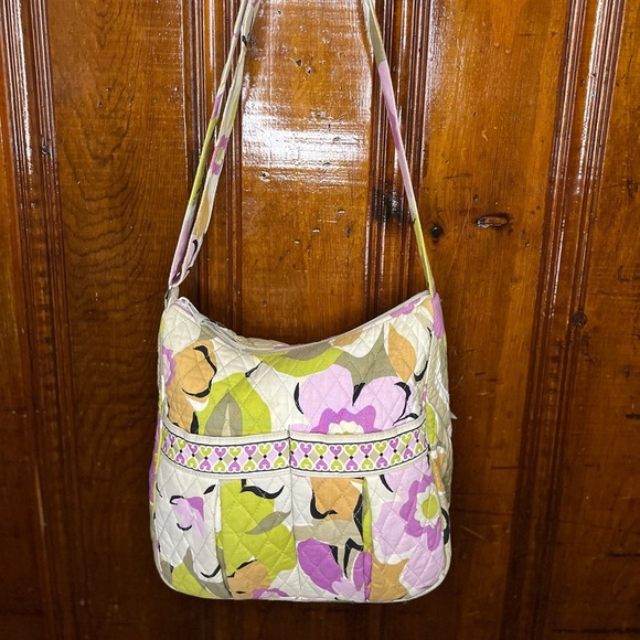 Vera Bradley Portobello Road Floral Quilted Purse Bag Crossbody Adjustable Clean - Picture 5 of 5